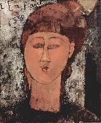 Amedeo Modigliani Lenfant gras oil